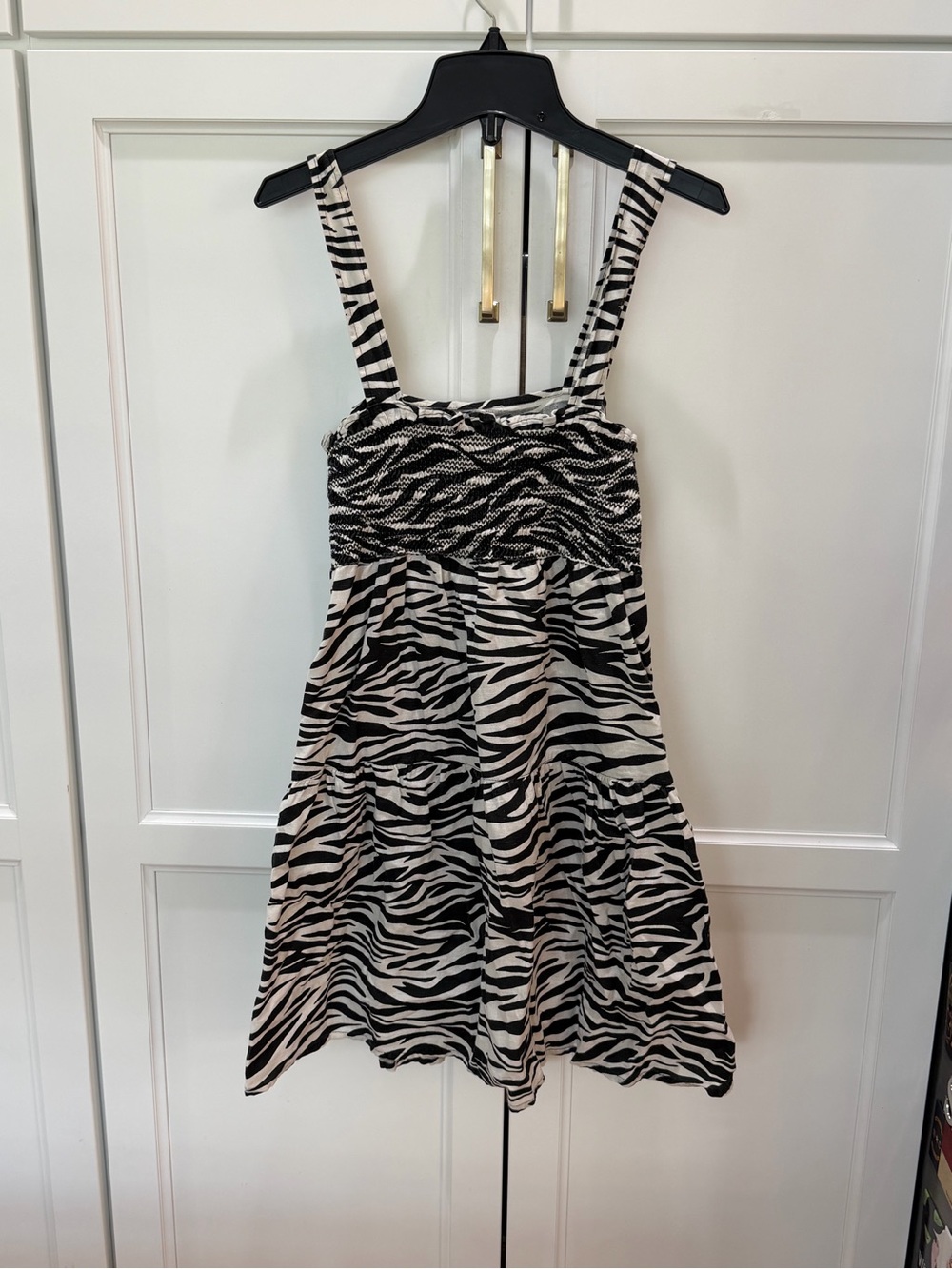 ASOS Black and White Zebra Print Sundress